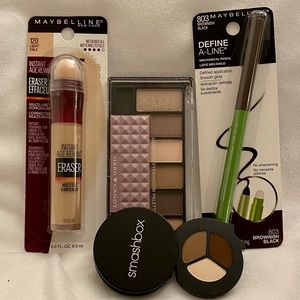 Makeup lot - new makeup brown tones good quality includes the 4 pcs shown